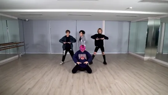 4MIX - 'ROLLER COASTER' Dance Practice [Mirrored]