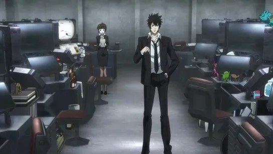 Psycho-pass / Психопаспорт - 8 серия [Inspector Gadjet & Shina]