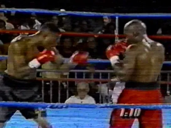 1991-07-09 Bernard Hopkins vs Danny Mitchell / Бернард Хопкинс - Дэнни Митчелл