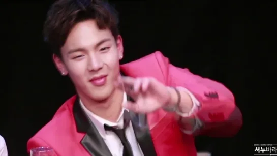 [FC|VK][08.11.2015] Monsta X Fansign Gangnam (Shownu)