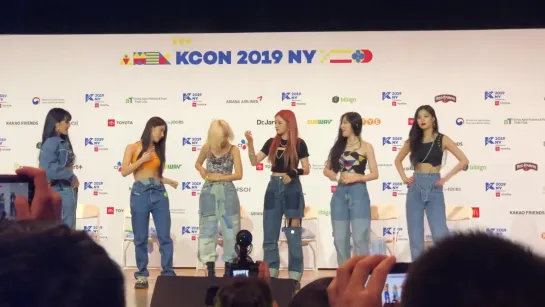 190707 (G)I-DLE (여자)아이들 @ KCON NY 2019 ENGAGEMENT