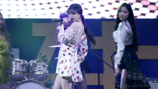 190505 (여자)아이들 ((G)I-DLE) Soojin - Senorita @ Fancam