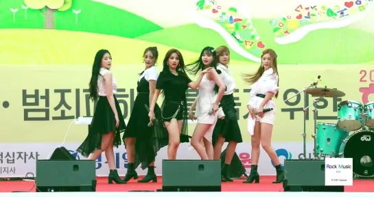 190420 (G)I-DLE - Incheon Festa: Maze @ Fancam