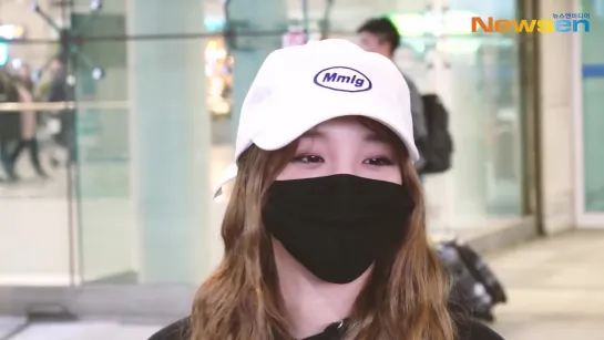 190412 (G)I-DLE's YUQI - INC Airport @Fancam