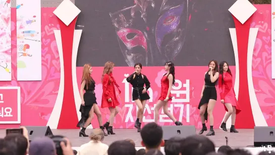 190406 (G)I-DLE - 1M1: Maze @ Fancam