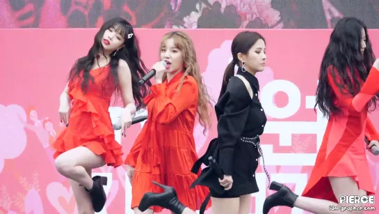 190406 (G)I-DLE's Yuqi - 1M1: Hann @ Fancam