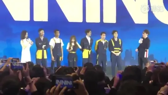 190328  YUQI - Keep Running Conference @ Fancam