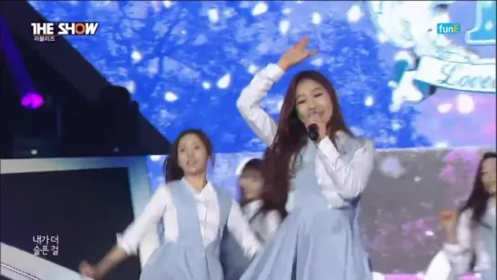 151103 Lovelyz - Ah-Choo @ The Show