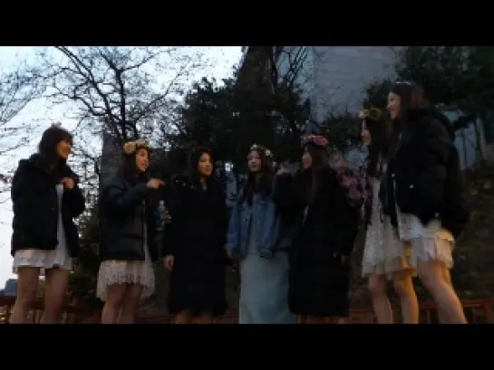 161114 Lovelyz - Word up (acapella) on mini fanmeeting after Inkigayo