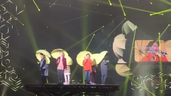 Block B  W' in the rain