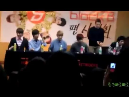 [FANCAM] 11.09.17 Block B Changwon FanSign