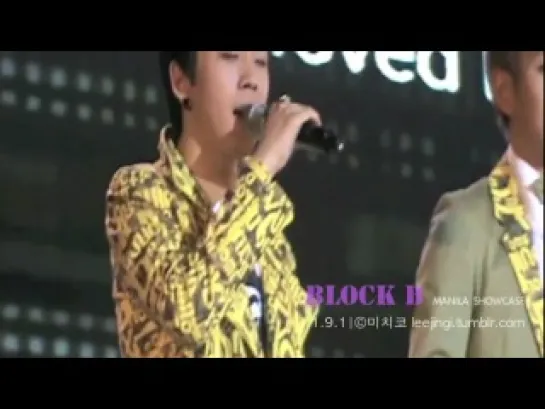 FANCAM - BLOCK B - Song of Chunhyang [11.9.1]