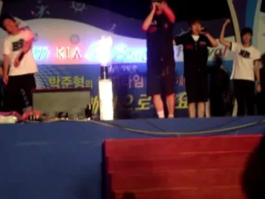 [FANCAM] 110801 Kyungki Public Broadcast - Block B - Tell Them