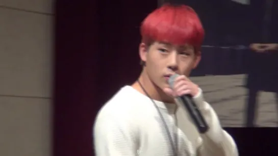 [FC|VK][11.10.2015] Monsta X Fansign Daejeon (Jooheon)