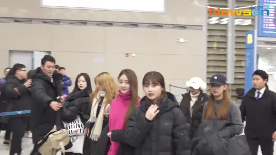 190210 (G)I-DLE  - IncheonAirport @ Press