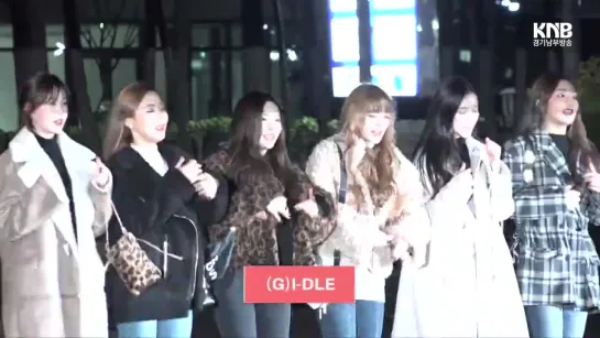 1181221  (G)I-DLE OTW  to Music Bank @ Press