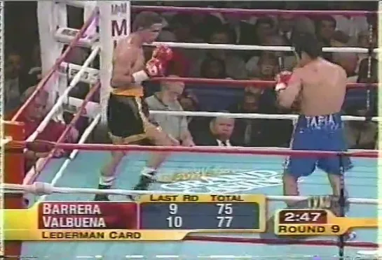 2000-09-09 Marco Antonio Barrera vs Jose Luis Valbuena (WBO Junior Featherweight Title)