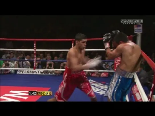 Amir Khan vs Marco Antonio Barrera / Амир Хан - Марко Антонио Баррера [720p]