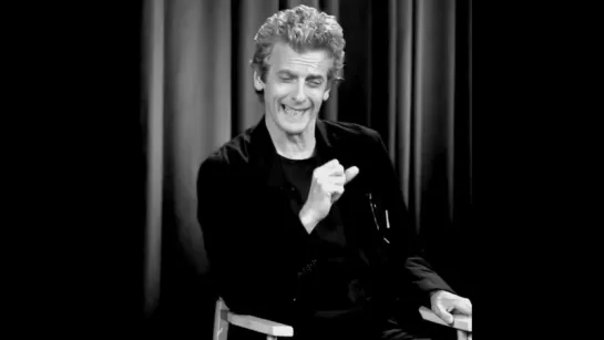 Peter Capaldi makes me smile