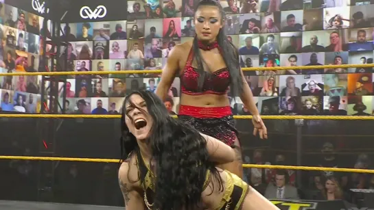 Xia Li (w/Boa & Mei Ying) vs Cora Jade