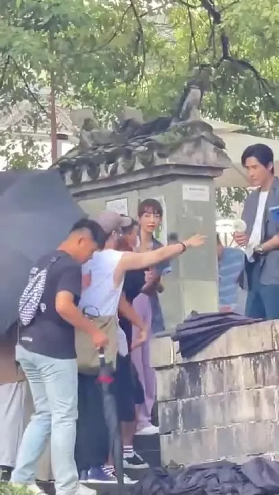 "Reblooming Blue" Filming