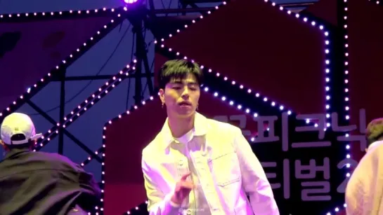 [FANCAM] 180407 iKON (JUNE Focus) @ Cherry Blossom Picnic Festival