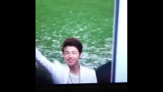 150503 Junhoe's smile @ SuwonJScup