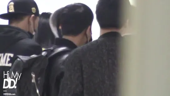 150115 GMP-KIX 출국 좋은향기나-♡-)- (DongHyuk focus)