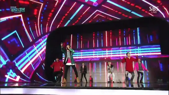 iKON - DUMB & DUMBER + WHAT'S WRONG? @ SBS Gayodaejun 2015