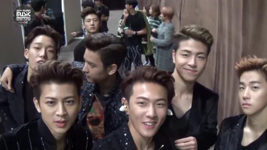 MAMA 2015 Backstage - iKON