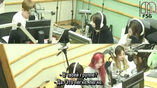 [VIDEO] Звонок Хани (EXID) Мунбёль на Kiss The Radio [рус.саб]