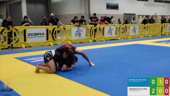 Reynaldo De Leon v Henrique Rossi _ Houston Open NoGi 2021