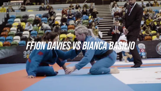 Ffion Davies VS Bia Basilio - Womens JiuJitsu - London Grand Slam