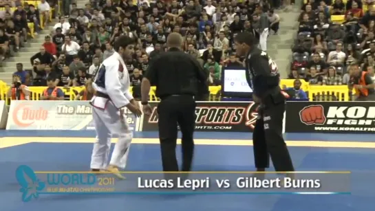 Gilbert “Durinho“ Burns VS Lucas Lepri ⁄ World Championship 2011