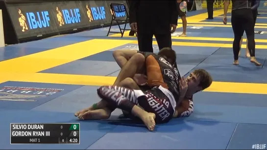 Gordon Ryan vs Silvio Duran 2015 IBJJF No-Gi Worlds