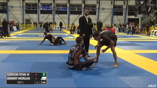 Gordon Ryan vs Johnny Morgan 2015 IBJJF No-Gi Worlds