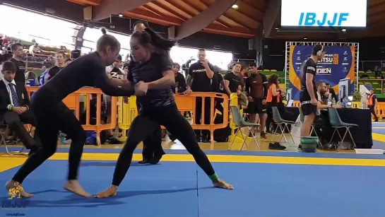 Talita Alencar VS Serena Gabrielli / Feather - Final/European Championship NoGi 2019