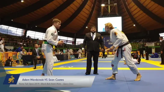 Adam Wardzinski VS Sean Coates  Rome Fall Open 2019