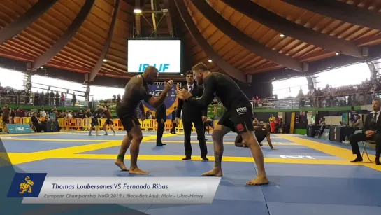 Thomas Loubersanes VS Fernando Ribas _ European Championship NoGi 2019