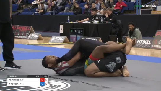 Marcus Almeida vs Tim Spriggs #ADCC2017