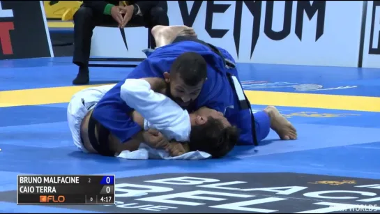 Caio Terra Vs Bruno Malfacine IBJJF 2016 Worlds