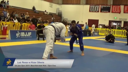 Luiz Panza vs Victor Silverio _ San Jose Open 2019/Black-Belt/Adult/Male/Open-Class - Final