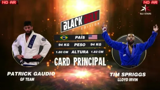 Tim Spriggs vs Patrick Gaudio #bjjstars