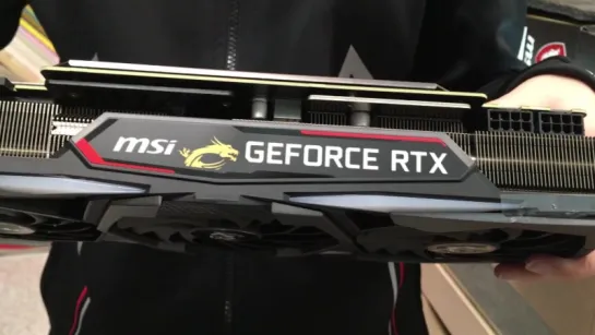 Анбоксинг RTX 2080 Ti GAMING X TRIO