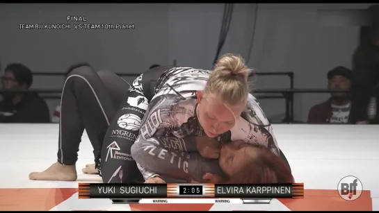 Yuki Sugiuchi vs Elvira Karppinen 3-5 fin