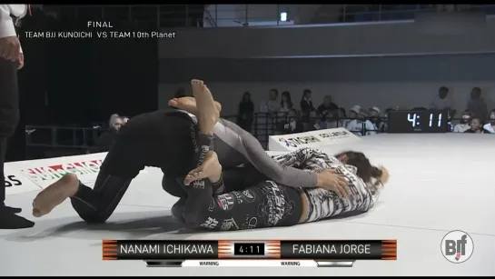 Nanami Ichikawa vs Fabiana Jorge 2-5 fin