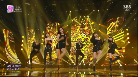 [PERF] A PINK - I'M SO SICK + ENDING (18O722 SBS "INKIGAYO")