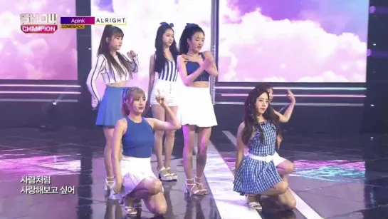 [PERF] A PINK - ALRIGHT (18О711 MBC MUSIC "SHOW CHAMPION")