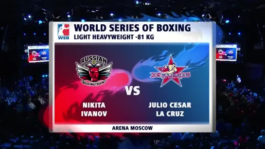 81kg Nikita IVANOV (Russian Boxing Team) vs Julio Cesar LA CRUZ (Domadores de Cu