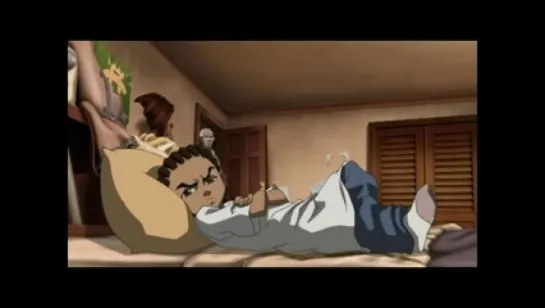 The Boondocks l Гетто 2x8 - Ballin